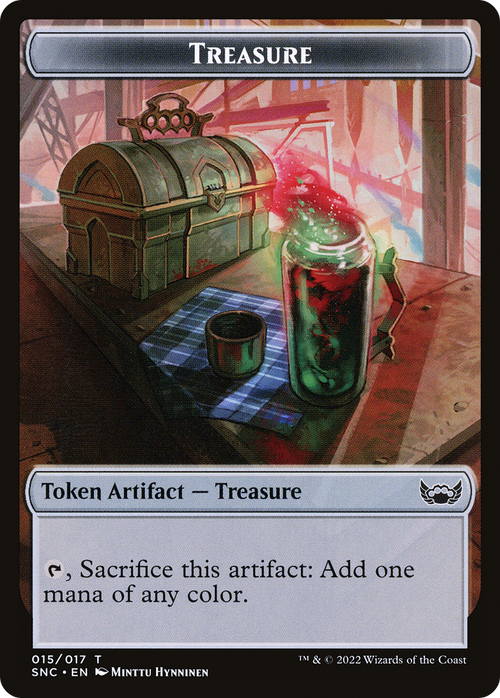 Treasure (TSNC-015) - Streets of New Capenna Tokens Foil
