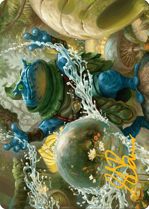 Pond Prophet // Pond Prophet (ABLB-029) - Bloomburrow Art Series (Borderless) Foil
