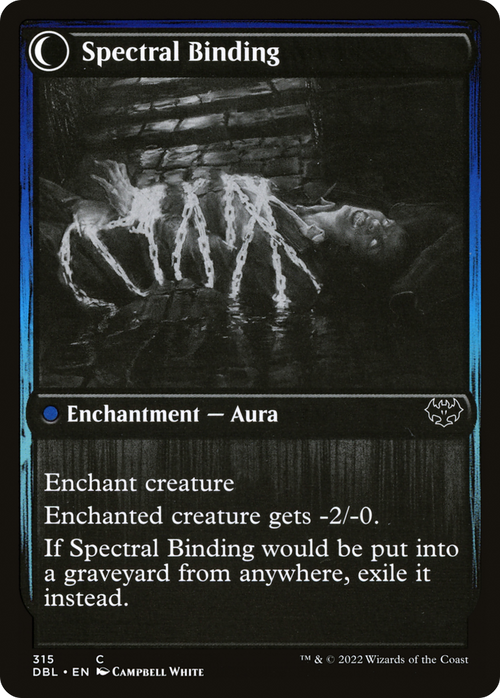 Binding Geist (DBL-315) - Innistrad: Double Feature: (Double Faced Transform) Foil