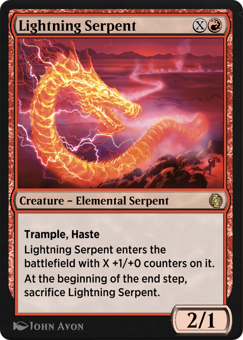 Lightning Serpent (AJMP-088) - Jumpstart Arena Exclusives