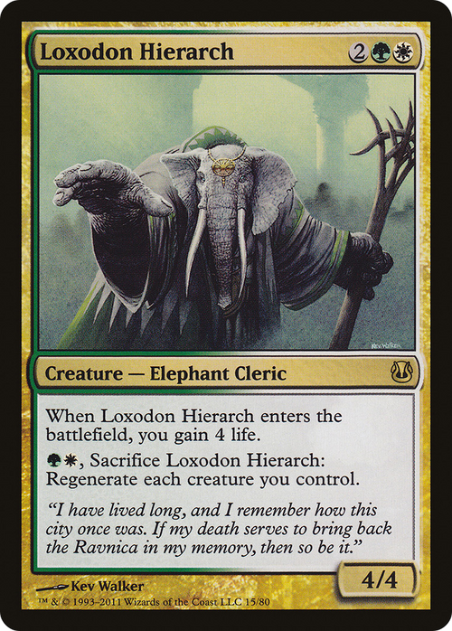 Loxodon Hierarch (DDH-015) - Duel Decks: Ajani vs. Nicol Bolas