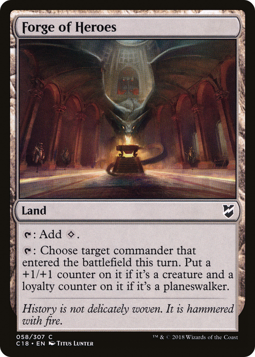 Forge of Heroes (C18-058) - Commander 2018