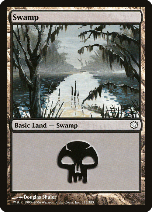 Swamp (375) (CTD-375) - Coldsnap Theme Decks