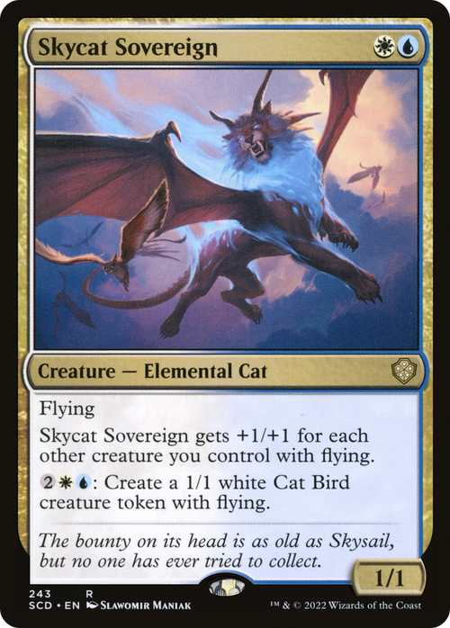 Skycat Sovereign (SCD-243) - Starter Commander Decks