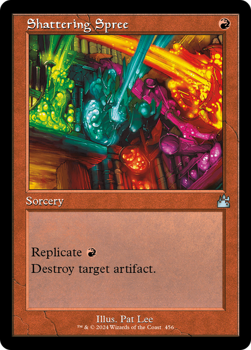Shattering Spree (Retro Frame) (RVR-456) - Ravnica Remastered