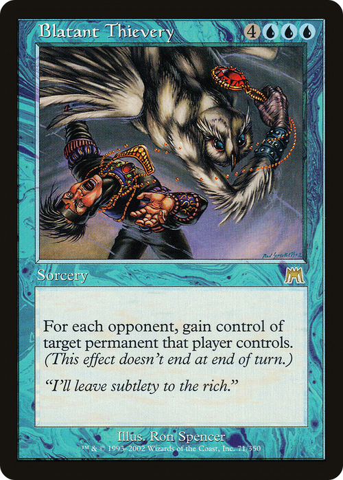 Blatant Thievery (ONS-071) - Onslaught