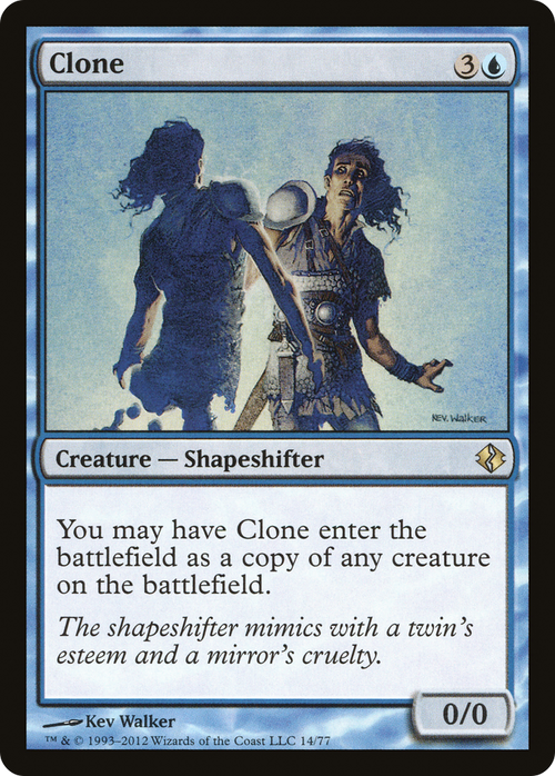 Clone (DDI-014) - Duel Decks: Venser vs. Koth