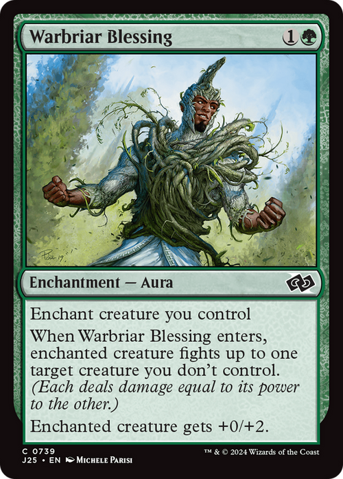 Warbriar Blessing (J25-739) - Foundations Jumpstart
