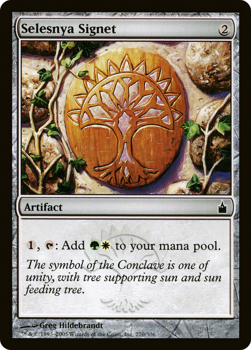 Selesnya Signet (RAV-270) - Ravnica: City of Guilds Foil