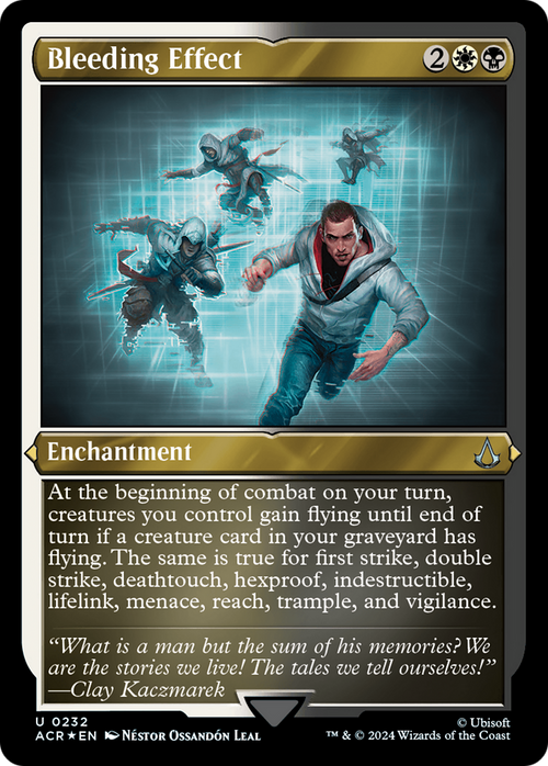 Bleeding Effect (Foil Etched) (ACR-232) - Assassin's Creed Foil
