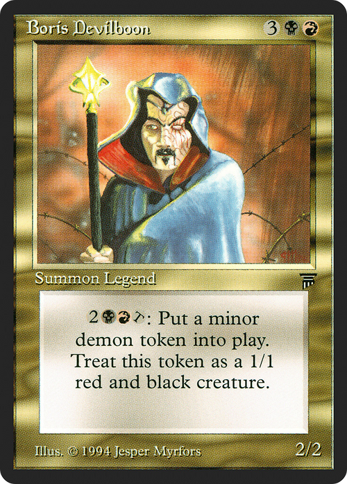 Boris Devilboon (LEG-) - Legends