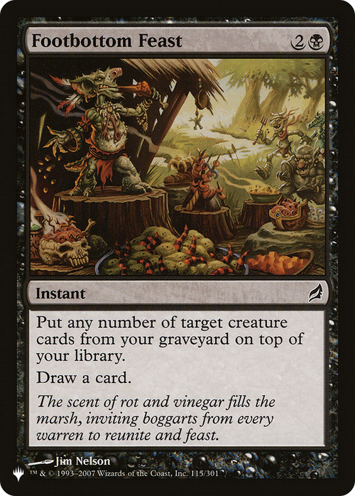 Footbottom Feast (LIST-LRW-115) - The List