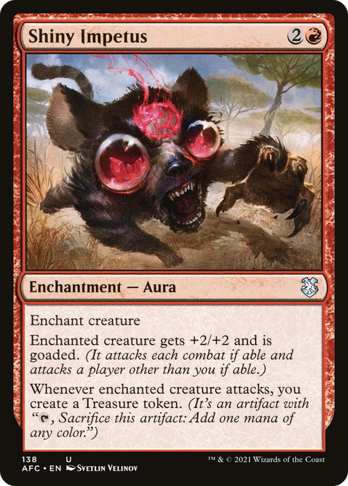 Shiny Impetus (AFC-138) - Forgotten Realms Commander