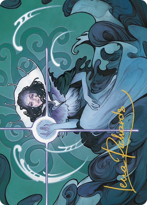 Vannifar, Evolved Enigma // Vannifar, Evolved Enigma (AMKM-038) - Murders at Karlov Manor Art Series (Borderless)