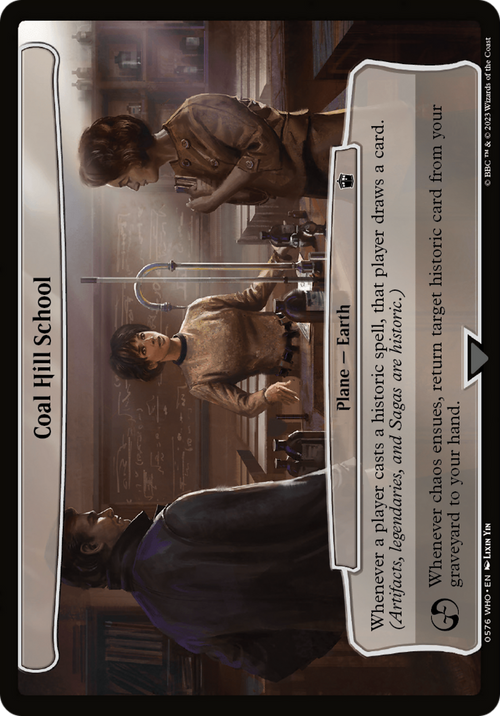 Coal Hill School (WHO-576) - Doctor Who