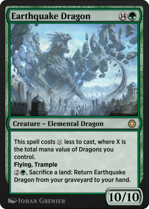 Earthquake Dragon (HBG-209) - Alchemy Horizons: Baldur's Gate