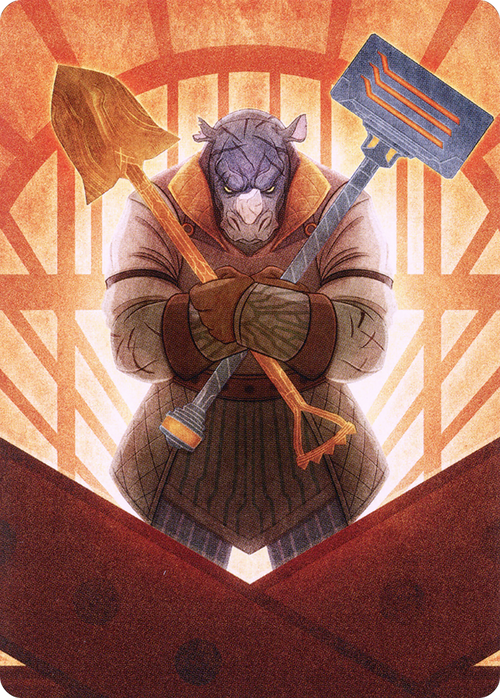 Mr. Orfeo, the Boulder // Mr. Orfeo, the Boulder (ASNC-070) - New Capenna Art Series (Borderless)