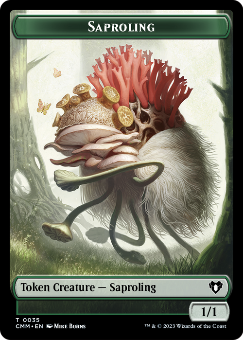 Saproling (TCMM-035) - Commander Masters Tokens