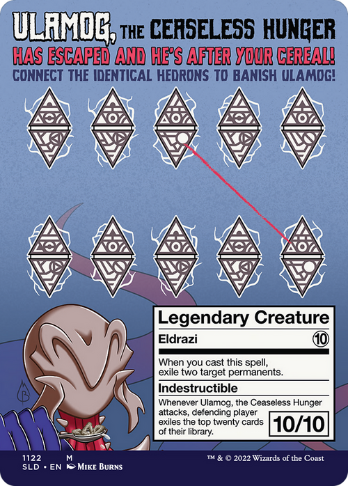 Ulamog, the Ceaseless Hunger (SLD-1122) - Secret Lair Drop (Borderless)
