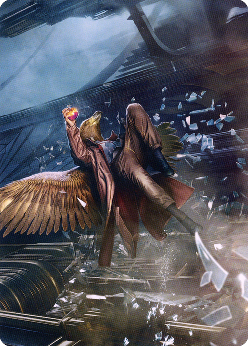 Skyway Robber // Skyway Robber (ASNC-055) - New Capenna Art Series (Borderless)