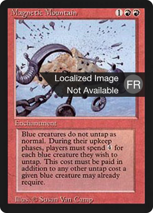 Magnetic Mountain (FBB-) - Foreign Black Border
