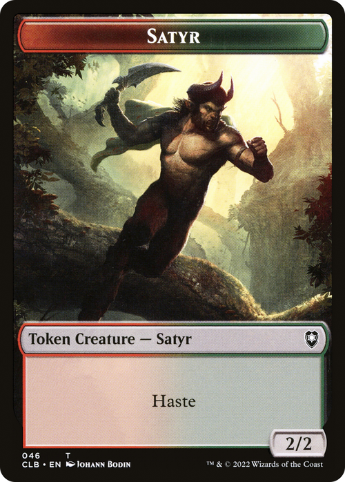 Satyr (TCLB-046) - Battle for Baldur's Gate Tokens