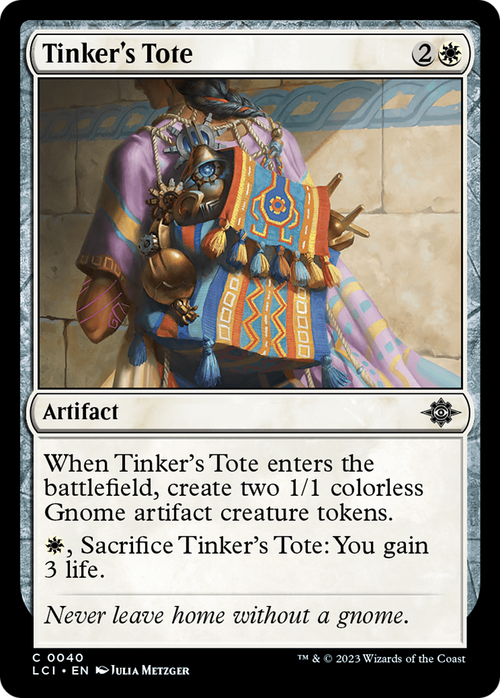 Tinker's Tote (LCI-040) - The Lost Caverns of Ixalan Foil