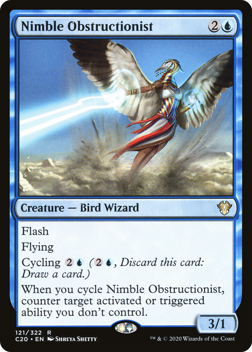 Nimble Obstructionist (C20-121) - Commander 2020