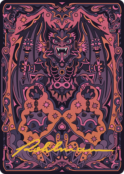 Bloodletter of Aclazotz // Bloodletter of Aclazotz (ALCI-061) - The Lost Caverns of Ixalan Art Series (Borderless)