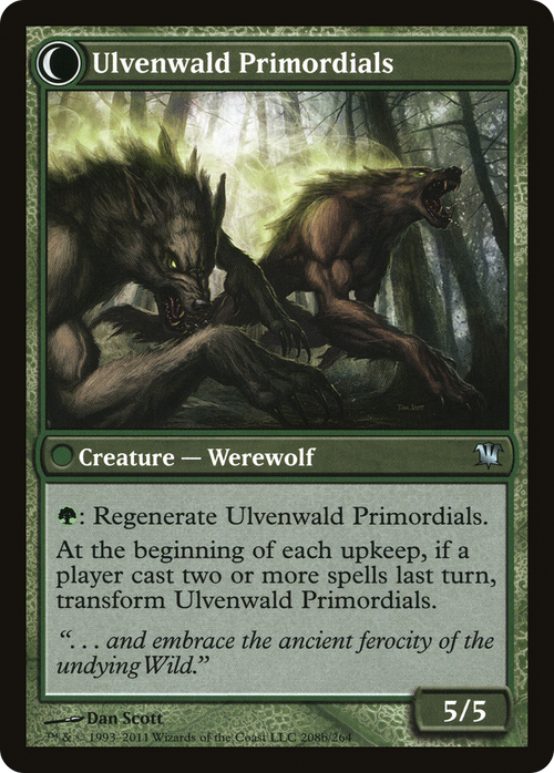 Ulvenwald Mystics (ISD-208) - Innistrad: (Double Faced Transform) Foil