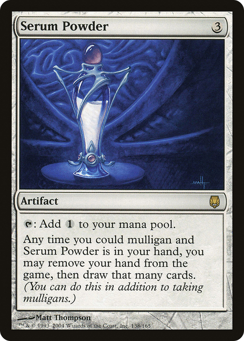 Serum Powder (DST-138) - Darksteel