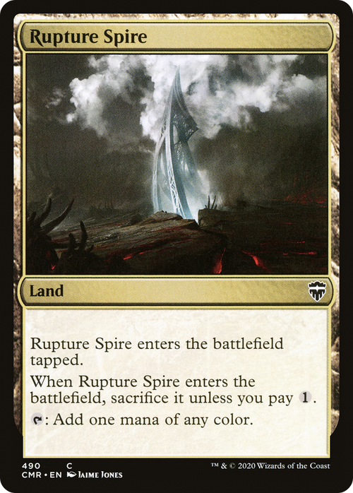 Rupture Spire (490) (CMR-490) - Commander Legends