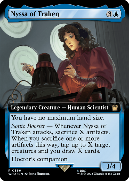 Nyssa of Traken (Extended Art) (WHO-366) - Doctor Who: (Extended Art) Foil