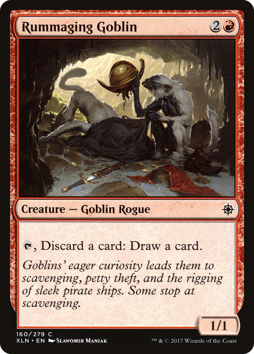Rummaging Goblin (XLN-160) - Ixalan Foil