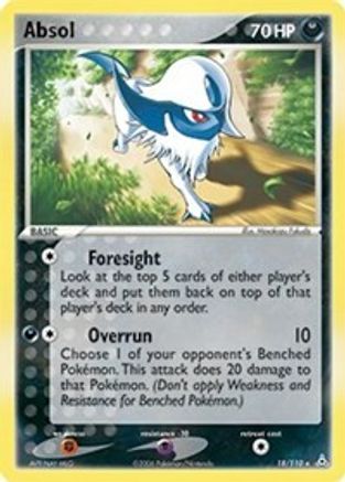 Absol  Holon Phantoms - Rare