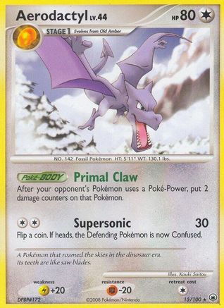 Aerodactyl  - Reverse Holofoil Majestic Dawn - Rare