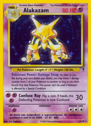 Alakazam  - Holofoil Legendary Collection - Holo Rare