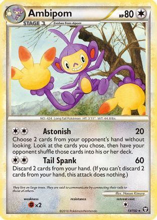 Ambipom  Triumphant - Rare