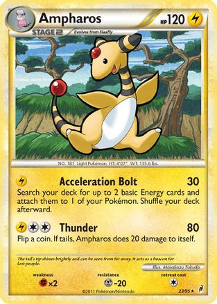 Ampharos  Call of Legends - Rare