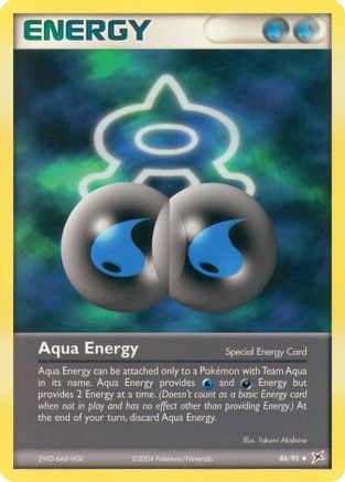 Aqua Energy  Team Magma vs Team Aqua - Uncommon