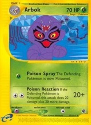 Arbok (35)  Expedition - Rare
