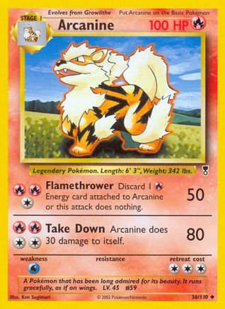 Arcanine  Legendary Collection - Uncommon