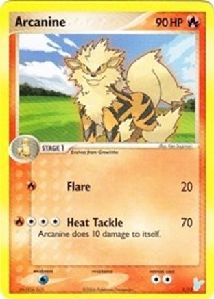 Arcanine  EX Trainer Kit 2 Plusle & Minun - Common