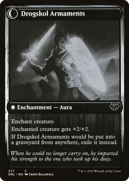 Drogskol Infantry (DBL-277) - Innistrad: Double Feature: (Double Faced Transform)
