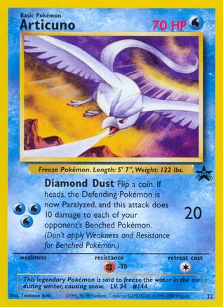 Articuno (22) (22) 022  WoTC Promo - Promo