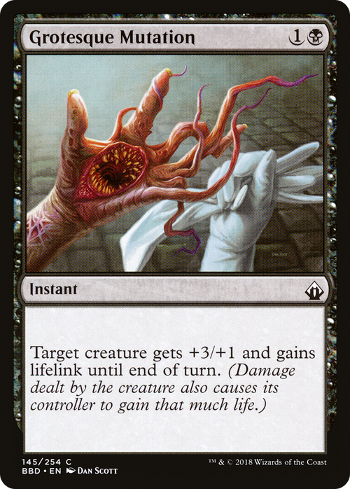 Grotesque Mutation (BBD-145) - Battlebond Foil