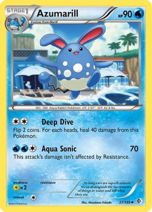 Azumarill  Boundaries Crossed - Uncommon