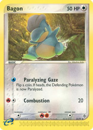 Bagon - 23/97/097  Dragon - Uncommon