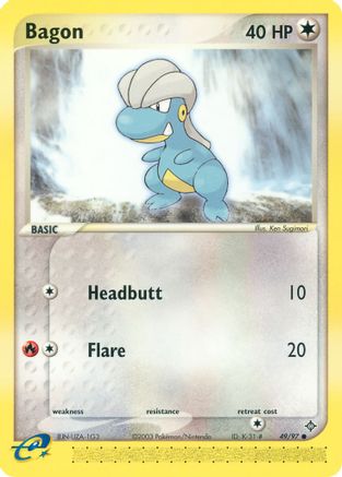 Bagon 049/97  Dragon - Common