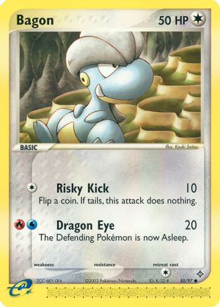 Bagon - 50/97/97  Dragon - Common